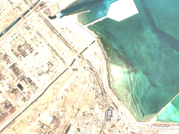 Jubail Industrial City after